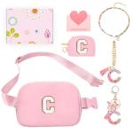 Trendy Monogrammed Fanny Pack Gift Set for Teens