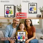 Best Dad Ever Handprint Sign DIY Kit