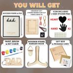 Best Dad Ever Handprint Sign DIY Kit