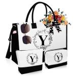 Custom Initial Tote Bags for Women & Gifts