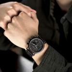 Engraved Wooden Watch for Him - Custom Gift