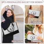 Custom Initial Tote Bags for Women & Gifts