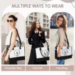 Custom Initial Tote Bags for Women & Gifts