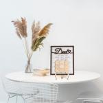 Personalized Dad Puzzle Piece Wall Art