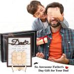 Personalized Dad Puzzle Piece Wall Art