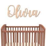 Custom Wooden Name Sign for Nursery Decor
