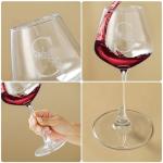 Customized Monogrammed Wine Glass for Her