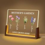 Custom Birth Flower Frame for Mom and Grandma