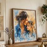 Custom Family Portrait Wall Art for Any Occasion