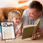 Personalized Dad Puzzle Piece Wall Art