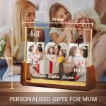 Custom Acrylic Night Light Plaque for Mom