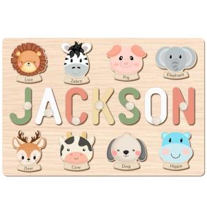 Personalized Name Puzzle for Kids and Toddlers
