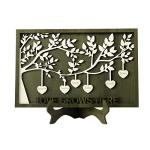 Personalized Wooden Family Tree Plaque for Mom