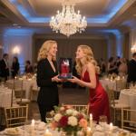 Customized Monogrammed Wine Glass for Her