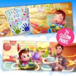 Custom Name Storybook for Daddy's First Father's Day