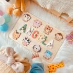 Personalized Name Puzzle for Kids and Toddlers