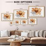 Personalized Family Puzzle Canvas Print for Mom