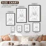 Custom Family Holding Hands Canvas for Mom