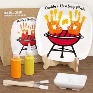 Personalized Grilling Plate for Dad's Day