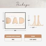 Personalized DAD Photo Frame for Table Display