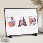 Personalized DAD Photo Frame for Table Display