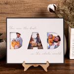 Personalized DAD Photo Frame for Table Display