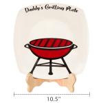 Personalized Grilling Plate for Dad's Day