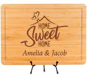 Custom Home Sweet Home Cutting Board Gift