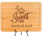 Custom Home Sweet Home Cutting Board Gift