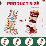 Personalized Family Christmas Stocking Set - 3-Pack
