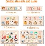 Personalized Name Puzzle for Kids and Toddlers