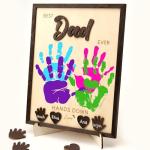 Custom "Best Dad Ever" Sign - Perfect Gift for Dads