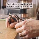 14K Gold Love Knot Pendant Necklace for Her