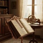 Personalized Leather Bookmark with Pen Holder