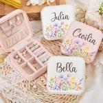 Personalized Travel Jewelry Case for Mom or Kids