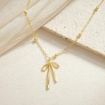 Dainty Bow Necklace - Personalized Mother's Day Gift