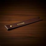 Personalized Leather Bookmark with Pen Holder