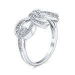 Personalized Vintage Style Bow Ring for Her