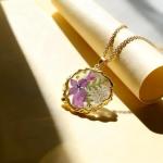 Personalized Birth Flower Necklace for Every Month