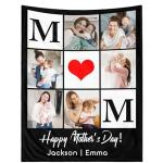 Custom Photo Blanket for Mother's Day or Birthdays