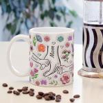 Custom Name Coffee Mug for Mom's Special Day