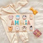 Personalized Name Puzzle for Kids and Toddlers