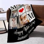 Custom Photo Blanket for Mother's Day or Birthdays