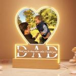 Personalized Picture Frame Plaque for Dad