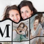 Custom Photo Blanket for Mother's Day or Birthdays