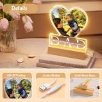 Personalized Picture Frame Plaque for Dad