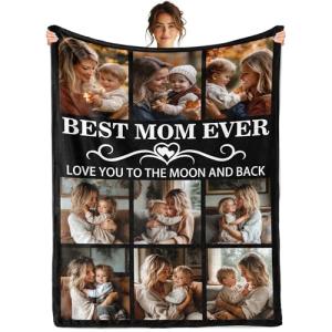 Personalized Mother's Day Blanket for Mom