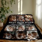 Personalized Mother's Day Blanket for Mom