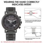 Engraved Wooden Watch for Him - Custom Gift