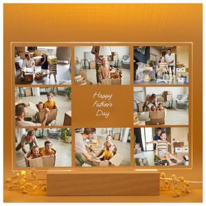 Personalized LED Acrylic Gift for Dad